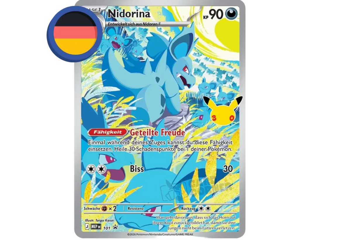 30 Jahre Jubiläum Pokémon Sammelkarten – Pokémon Center Elite Trainer Box